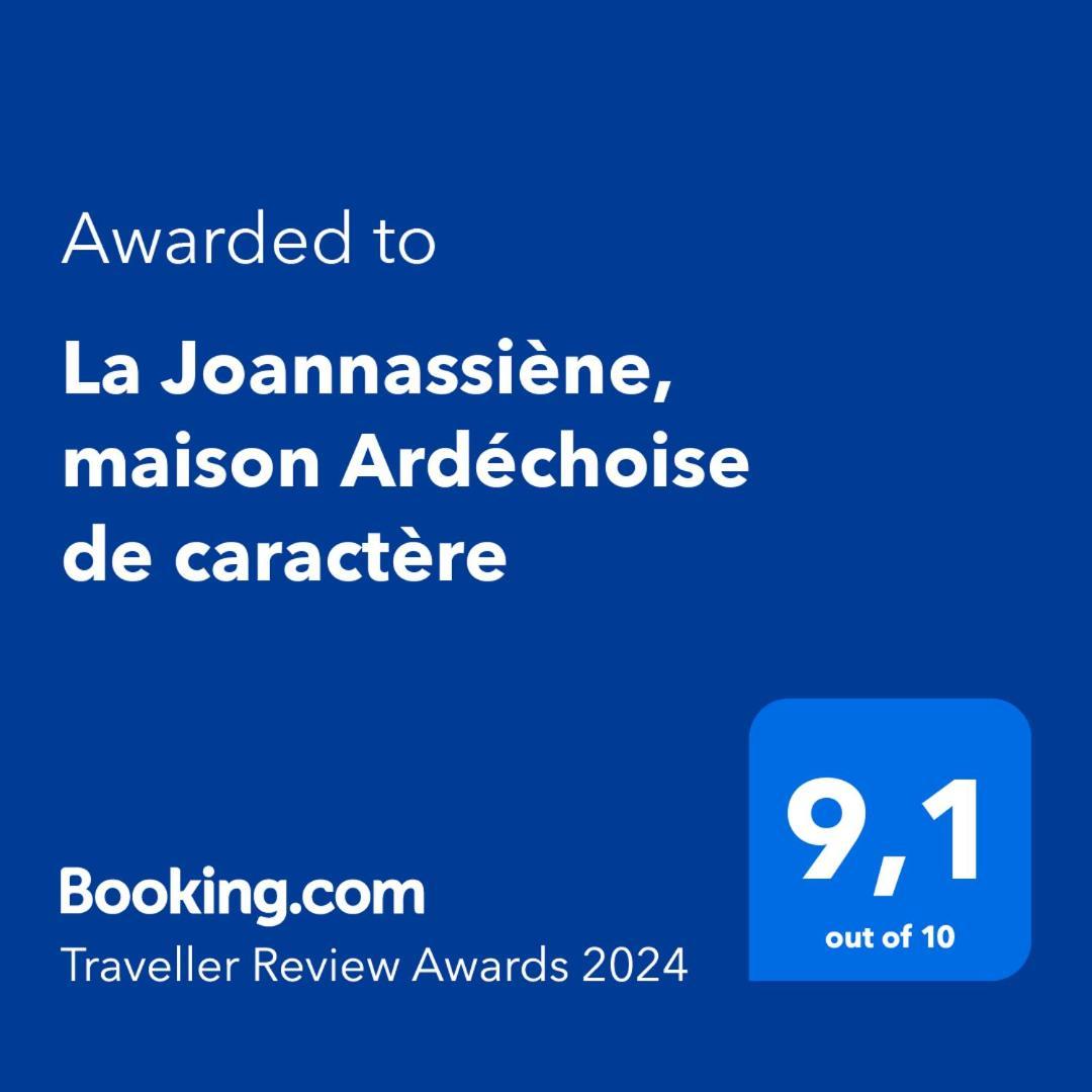 La Joannassiène, maison Ardéchoise de caractère Esterno foto
